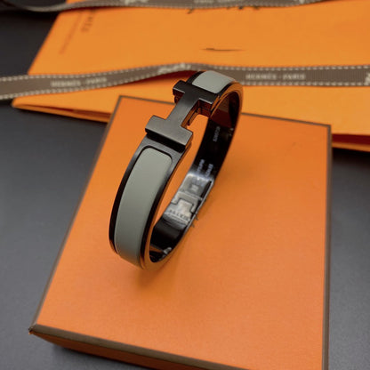 [OrnoraJewelry]CLIC HM SO BLACK GREY BRACELET