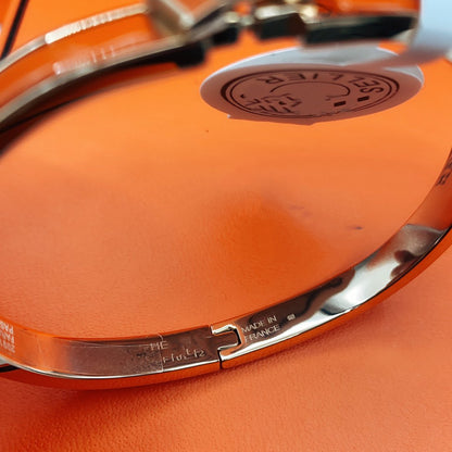 [OrnoraJewelry]CLASSIC HM CLIC RED 8MM ENAMEL BRACELET
