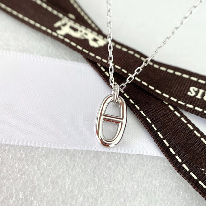 [OrnoraJewelry]HM PIG NOSE NECKLACE