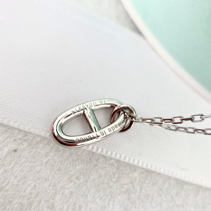 [OrnoraJewelry]HM PIG NOSE NECKLACE
