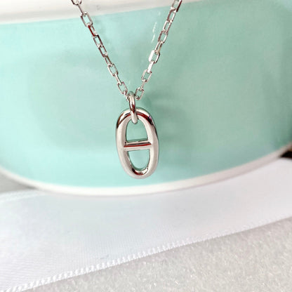 [OrnoraJewelry]HM PIG NOSE NECKLACE