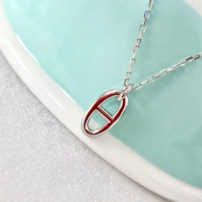 [OrnoraJewelry]HM PIG NOSE NECKLACE