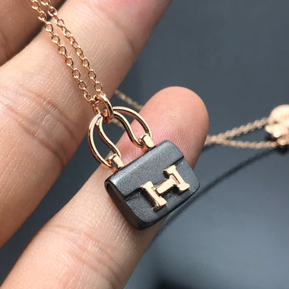 [OrnoraJewelry]WOMEN'S HM AMULETTES CONSTANCE PENDANT NECKLACE