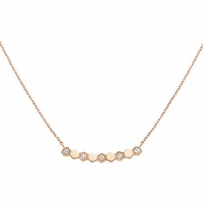 [OrnoraJewelry]BEE MY LOVE DIAMOND NECKLACE