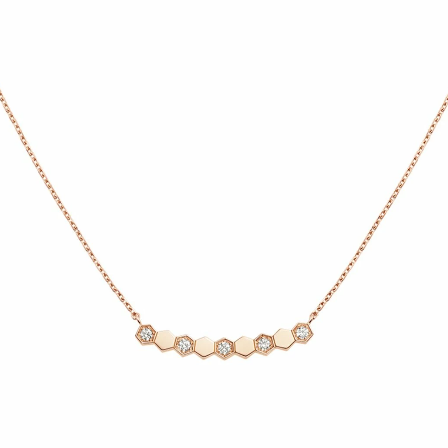 [OrnoraJewelry]BEE MY LOVE DIAMOND NECKLACE
