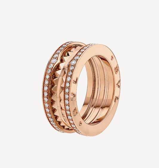 [OrnoraJewelry]ZERO 1 ROCK DIAMOND PINK GOLD