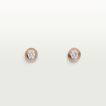 [OrnoraJewelry]DAMOUR DIAMOND EARRINGS