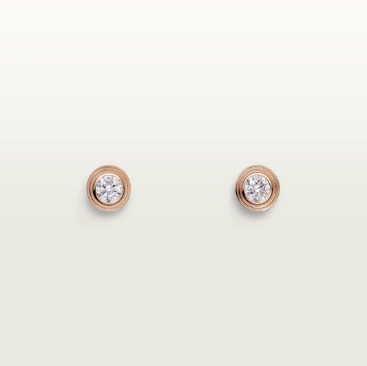 [OrnoraJewelry]DAMOUR DIAMOND EARRINGS