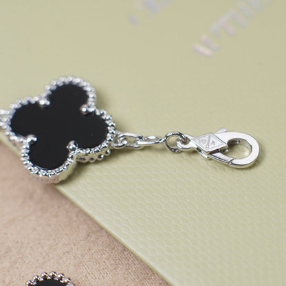 [OrnoraJewelry] CLOVER 5 MOTIF ONYXS BRACELET COLLECTION
