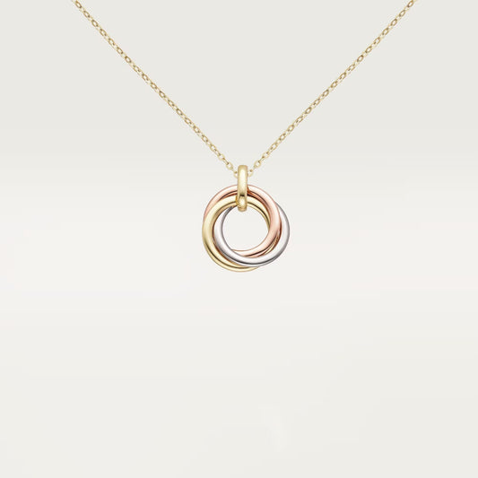 [OrnoraJewelry]TRINITY SMALL NECKLACE