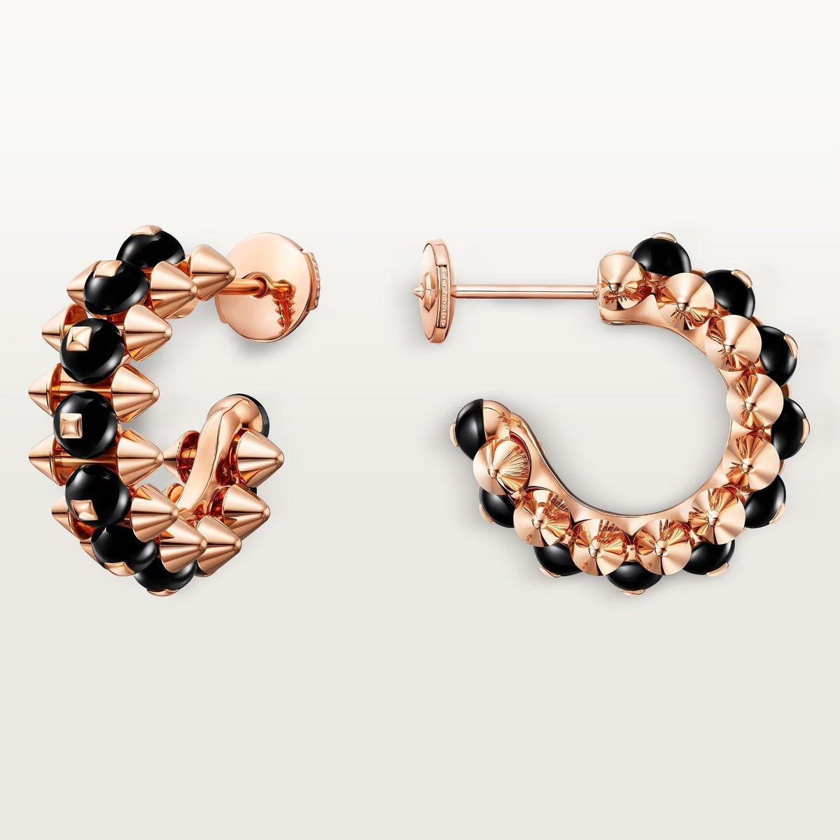 [OrnoraJewelry]CLASH 7.9MM AGATE CHALCEDONY EARRINGS