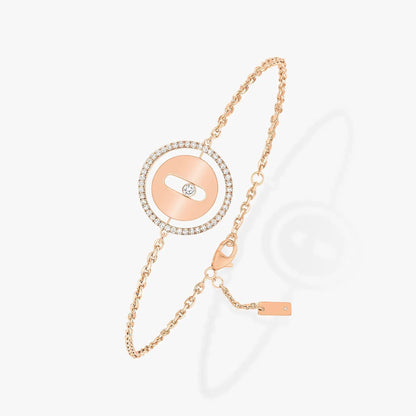 [OrnoraJewelry]LUCKY MOVE PAVED DIAMOND BRACELET