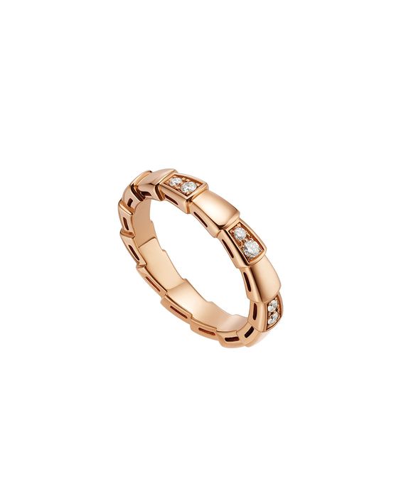 [OrnoraJewelry]SERPENTI RING PINK GOLD  3MM