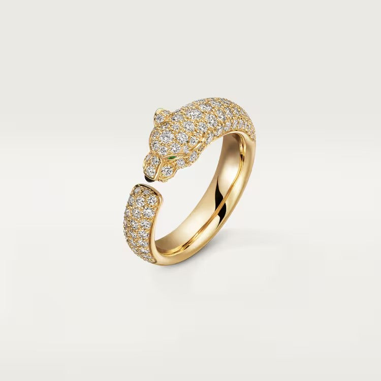 [OrnoraJewelry]PANTHERE FULL DIAMOND SMALL RING