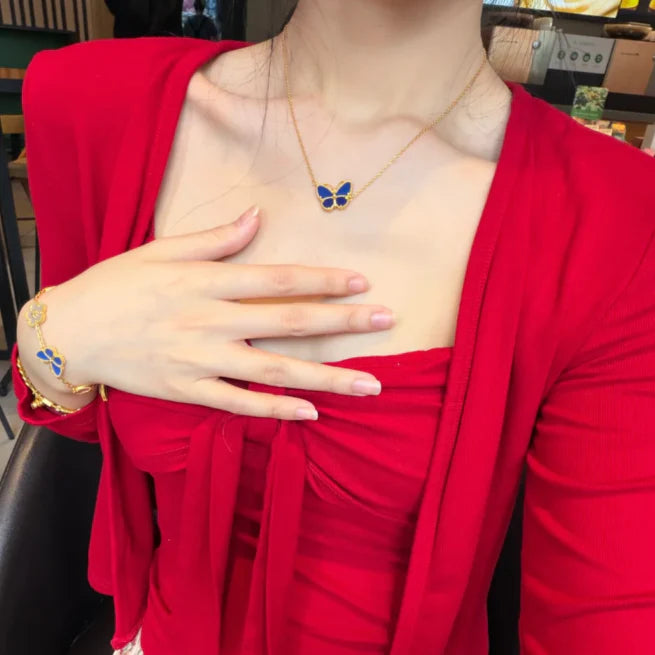 [Ornora Jewelry] 2026 NEW LUCKY BUTTERFLY 1 MOTIFS NECKLACE