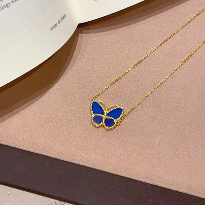 [OrnoraJewelry] 2026 NEW LUCKY BUTTERFLY 1 MOTIFS NECKLACE