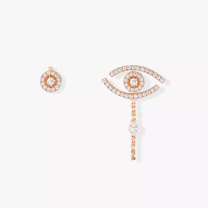 [OrnoraJewelry]Lucky Eye Diamond Earrings