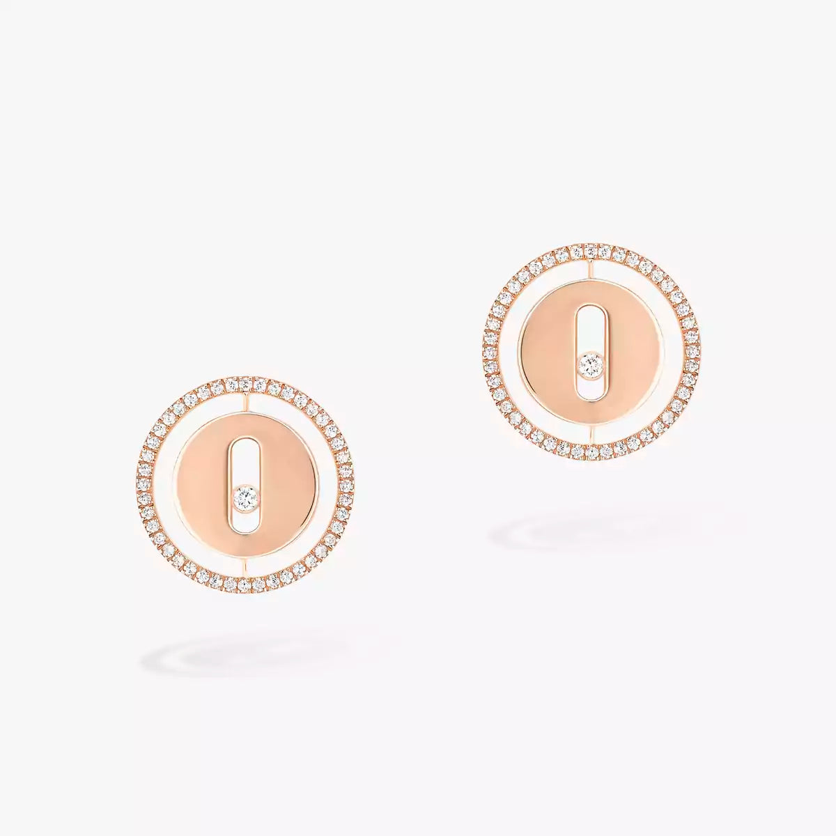 [OrnoraJewelry]Lucky Move Diamond Earrings