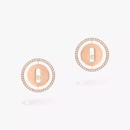 [OrnoraJewelry]Lucky Move Diamond Earrings
