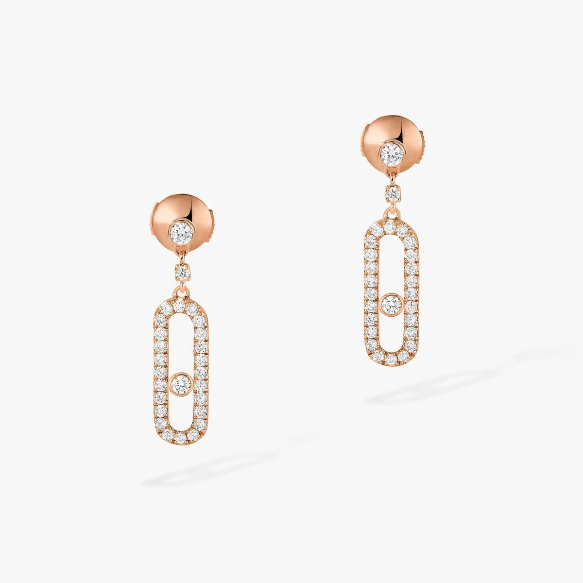 [OrnoraJewelry]DORMEUSES MOVE UNO DIAMOND EARRINGS