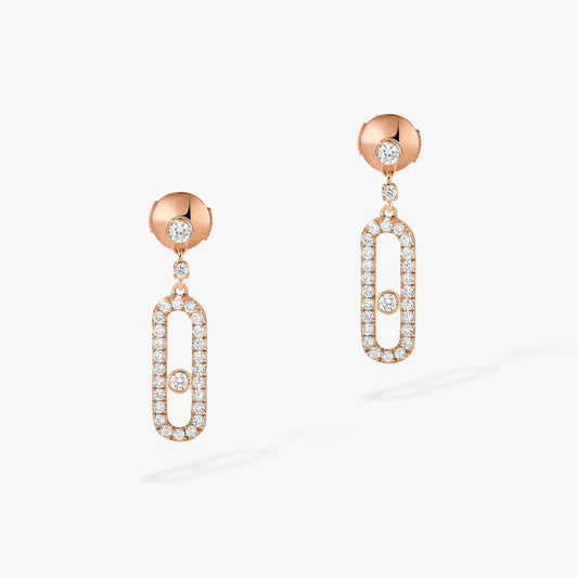 [OrnoraJewelry]DORMEUSES MOVE UNO DIAMOND EARRINGS