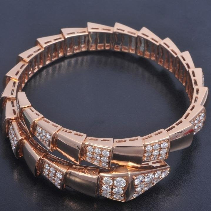 [Ornora Jewelry]SERPENTI BRACELET PINK GOLD DIAMOND