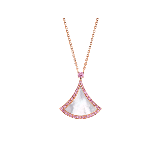 [OrnoraJewelry]DREAM NECKLACE MOP DIAMOND PINK