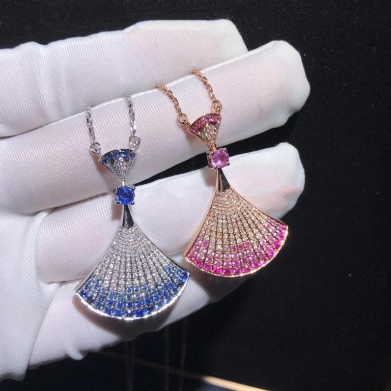 [Ornora Jewelry]DREAM NECKLACK DIAMOND PINK GOLD
