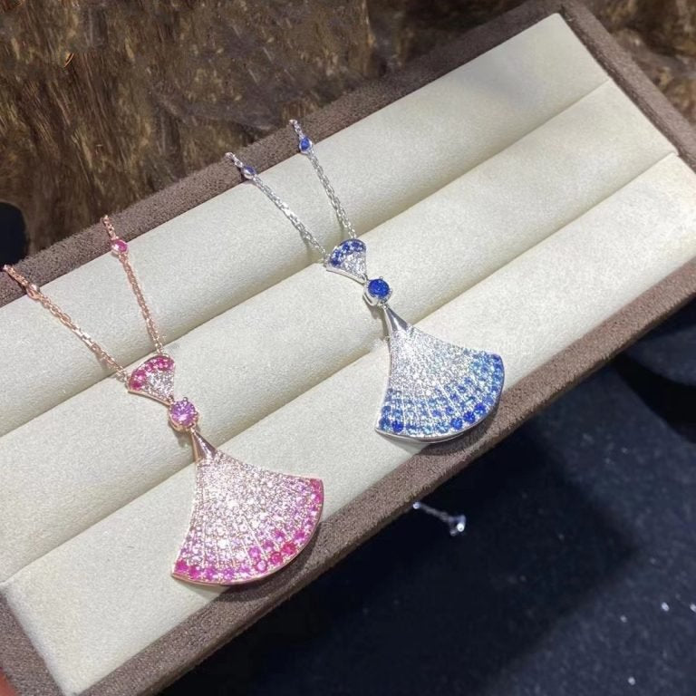 [Ornora Jewelry]DREAM NECKLACK DIAMOND PINK GOLD