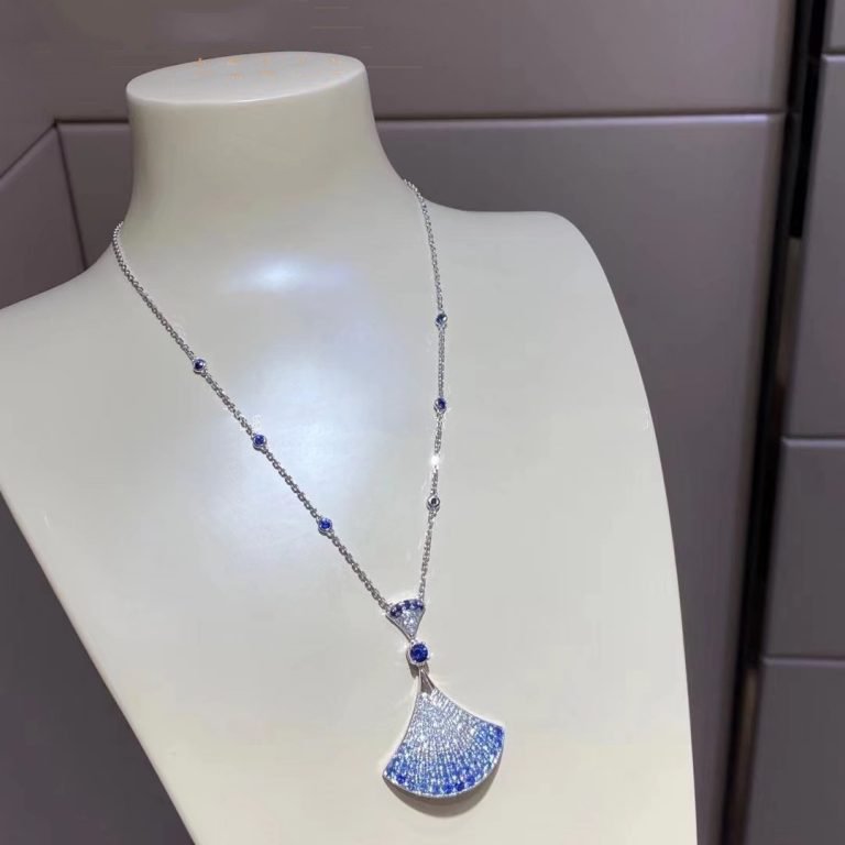 [OrnoraJewelry]DREAM NECKLACE AGATE SILVER DIAMOND