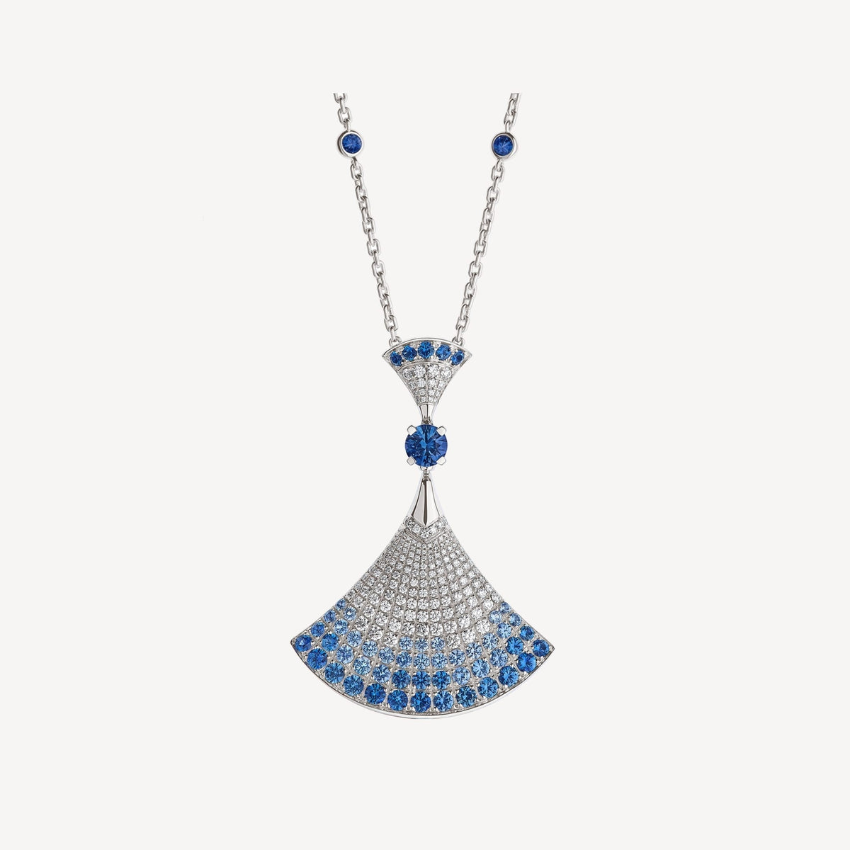 [OrnoraJewelry]DREAM NECKLACE AGATE SILVER DIAMOND