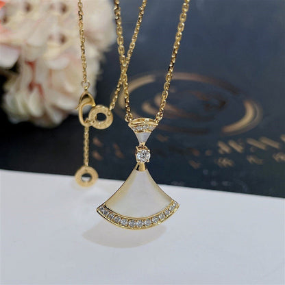 [OrnoraJewelry]DREAM NECKLACE MOP GOLD DIAMOND
