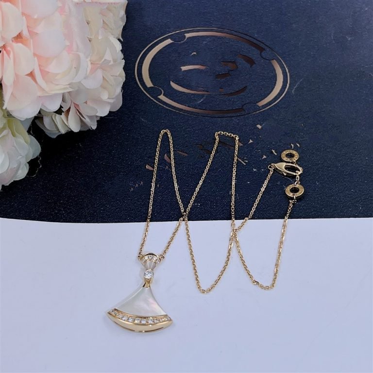 [OrnoraJewelry]DREAM NECKLACE MOP GOLD DIAMOND