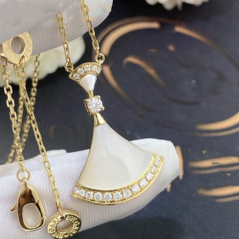 [OrnoraJewelry]DREAM NECKLACE MOP GOLD DIAMOND