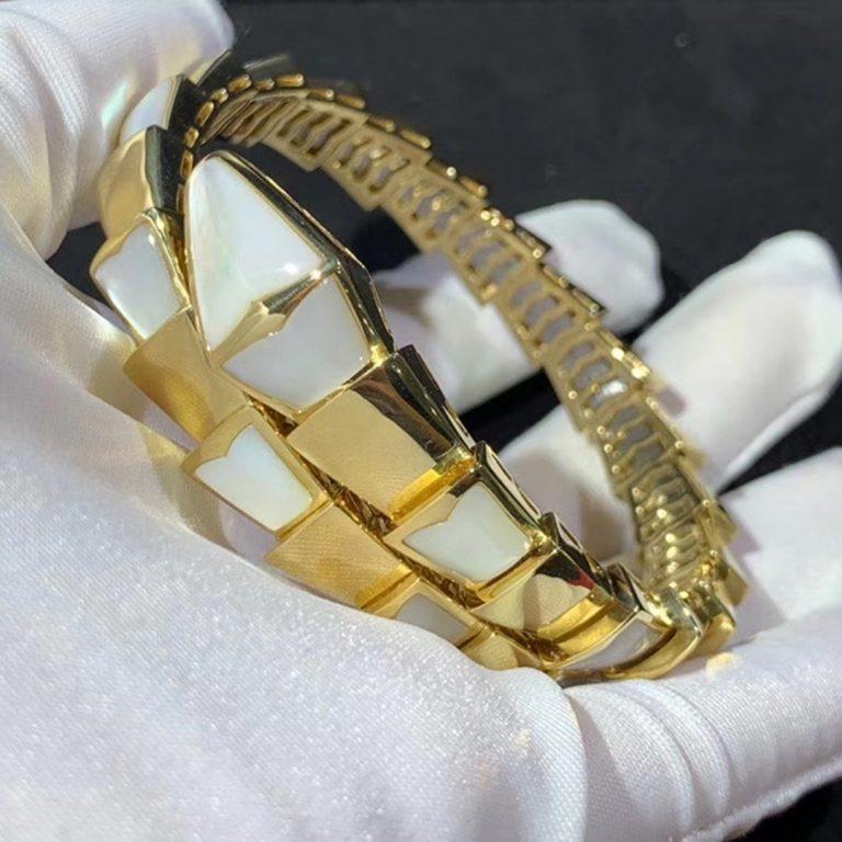 [OrnoraJewelry]SERPENTI BRACELET MOP GOLD