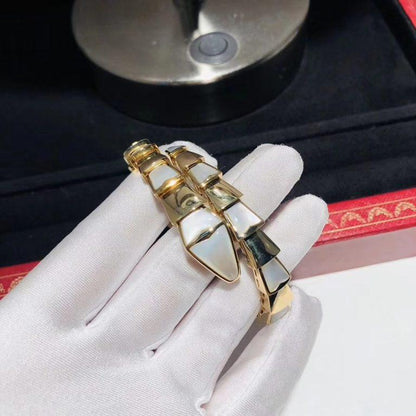 [OrnoraJewelry]SERPENTI BRACELET MOP GOLD