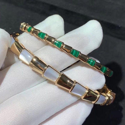[OrnoraJewelry]SERPENTI BRACELET PINK GOLD MOP