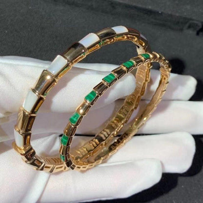 [OrnoraJewelry]SERPENTI BRACELET PINK GOLD MOP