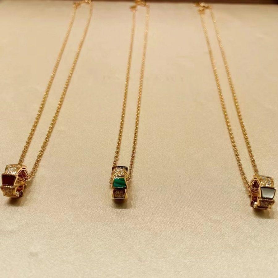 [OrnoraJewelry]SERPENTI PEDANT DIAMOND NECKLACE