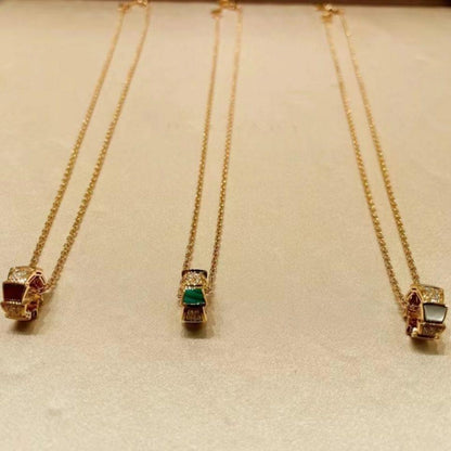[OrnoraJewelry]SERPENTI PEDANT DIAMOND NECKLACE