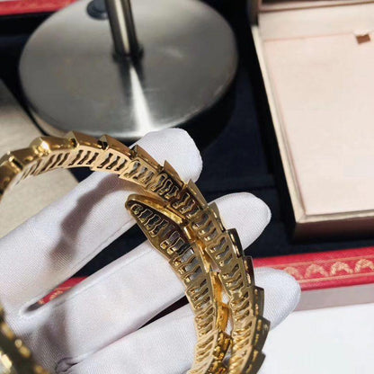 [OrnoraJewelry]SERPENTI BRACELET 8MM GOLD DIAMOND