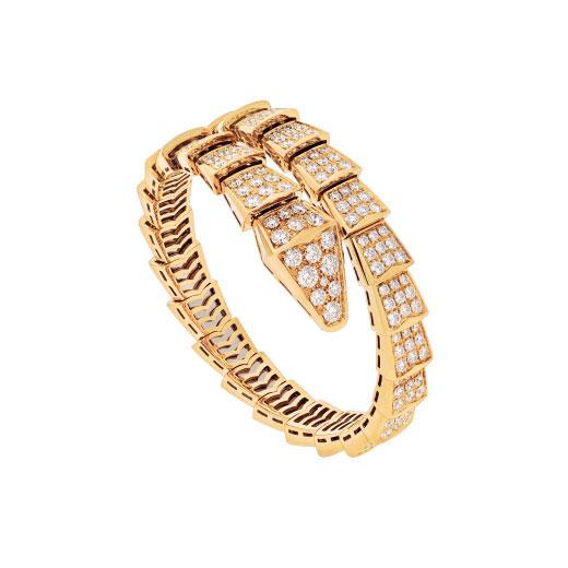 [OrnoraJewelry]SERPENTI BRACELET 8MM GOLD DIAMOND