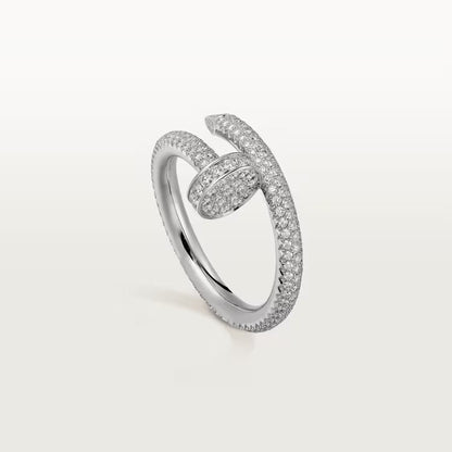 [OrnoraJewelry]JUSTE RING 2.6MM FULL DIAMOND