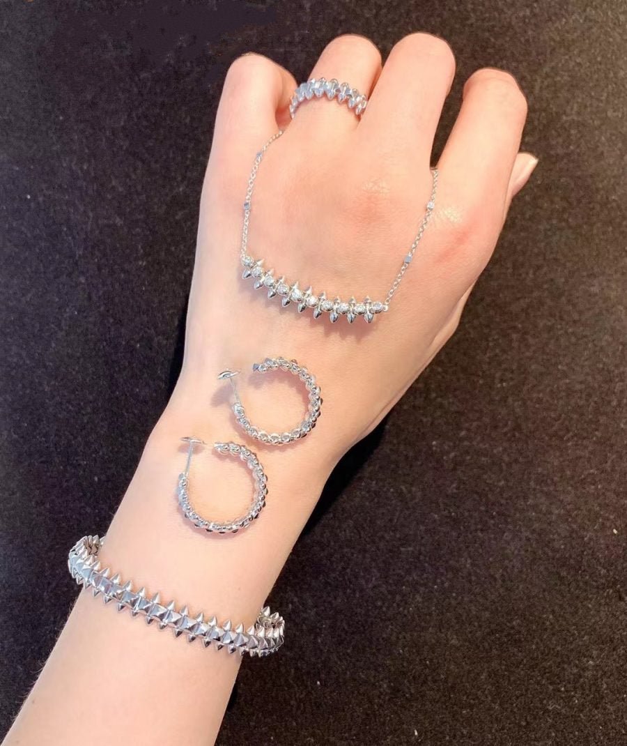 [OrnoraJewelry]CLASH SILVER BRACELET