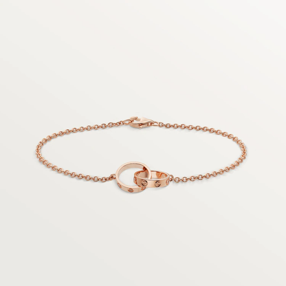 [OrnoraJewelry]LOVE BRACELET DOUBLE RING