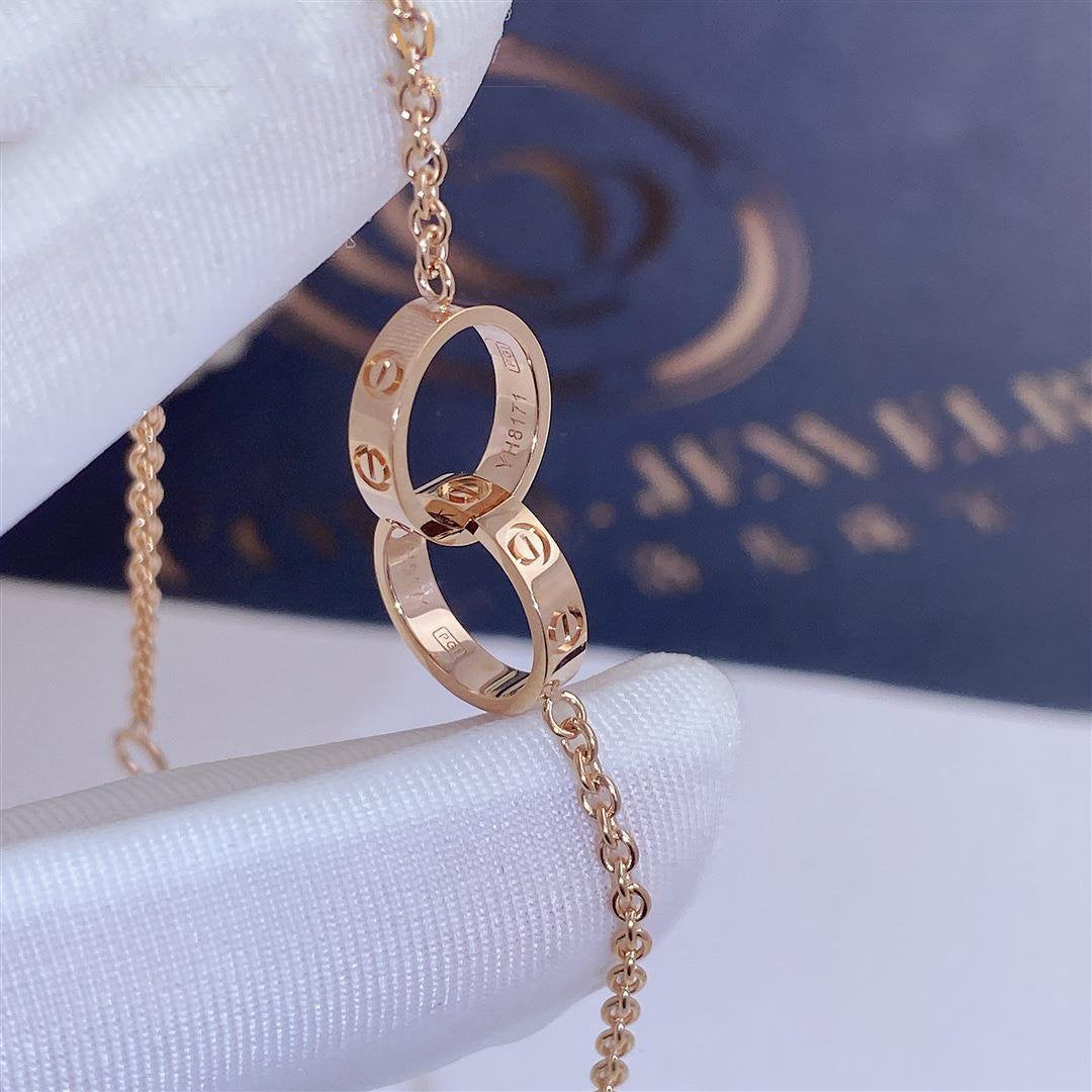[OrnoraJewelry]LOVE BRACELET DOUBLE RING