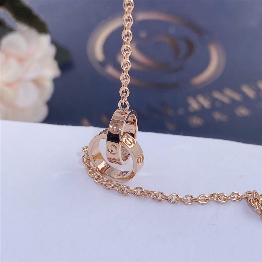 [OrnoraJewelry]LOVE BRACELET DOUBLE RING