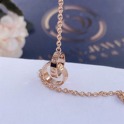 [OrnoraJewelry]LOVE BRACELET DOUBLE RING