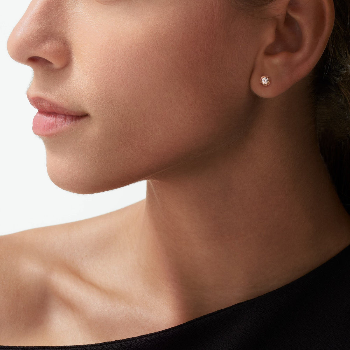[OrnoraJewelry]DAMOUR DIAMOND EARRINGS