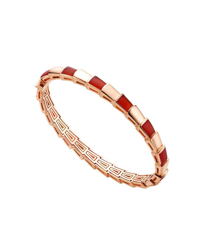 [OrnoraJewelry]SERPENTI BRACELET PINK GOLD RUBELLITE